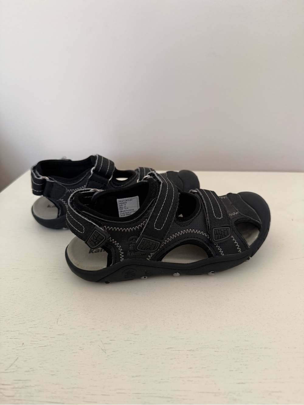 Kamik Toddlers' Little Kid 13 Seaturtle 2 Sandal - Picture 4 of 8